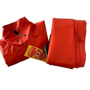 Ranger Snapper fishing gear 2 pieces splash overall pant jacket unisex oversized